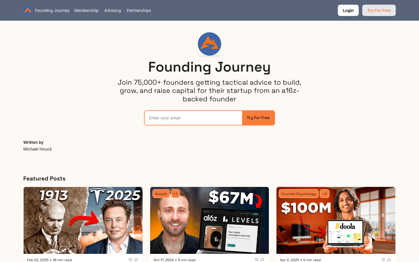 Founding Journey